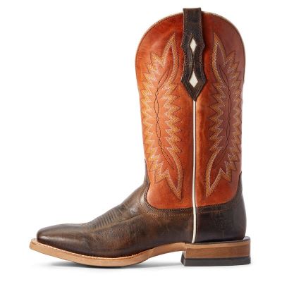 Ariat Western: Relentless Record Setter Botas Western Hombre - Marrones (NKJUQ8639)